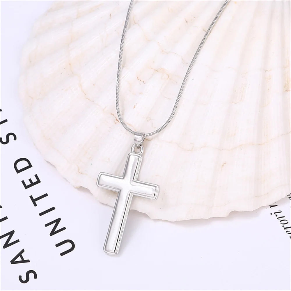 Versatile Cross Pendant Necklace with Gift Box & Message Card