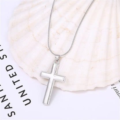 Versatile Cross Pendant Necklace with Gift Box & Message Card
